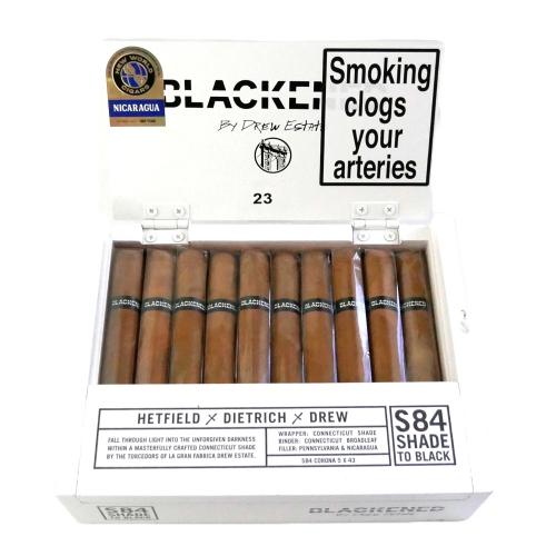 Drew Estate Blackened S84 Shade to Black Corona Cigar - Box of 20